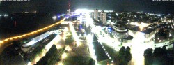 Archived image Webcam Bremerhaven: Old and New Harbour 23:00