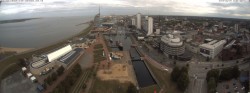 Archiv Foto Webcam Bremerhaven: Alter und Neuer Hafen 07:00