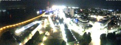 Archiv Foto Webcam Bremerhaven: Alter und Neuer Hafen 23:00
