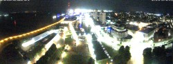 Archived image Webcam Bremerhaven: Old and New Harbour 23:00