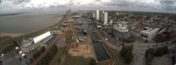 Archived image Webcam Bremerhaven: Old and New Harbour 09:00