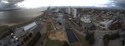Archived image Webcam Bremerhaven: Old and New Harbour 15:00