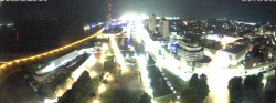 Archiv Foto Webcam Bremerhaven: Alter und Neuer Hafen 23:00