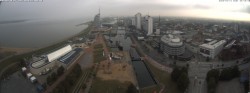 Archiv Foto Webcam Bremerhaven: Alter und Neuer Hafen 05:00