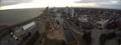 Archived image Webcam Bremerhaven: Old and New Harbour 17:00