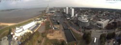 Archiv Foto Webcam Bremerhaven: Alter und Neuer Hafen 07:00