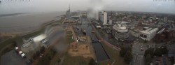 Archiv Foto Webcam Bremerhaven: Alter und Neuer Hafen 07:00
