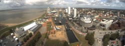 Archiv Foto Webcam Bremerhaven: Alter und Neuer Hafen 11:00