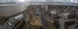 Archiv Foto Webcam Bremerhaven: Alter und Neuer Hafen 17:00