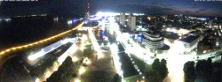 Archiv Foto Webcam Bremerhaven: Alter und Neuer Hafen 01:00