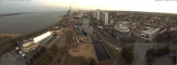 Archiv Foto Webcam Bremerhaven: Alter und Neuer Hafen 03:00