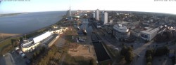 Archiv Foto Webcam Bremerhaven: Alter und Neuer Hafen 05:00