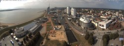 Archiv Foto Webcam Bremerhaven: Alter und Neuer Hafen 15:00