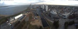 Archived image Webcam Bremerhaven: Old and New Harbour 05:00