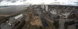 Archiv Foto Webcam Bremerhaven: Alter und Neuer Hafen 10:00