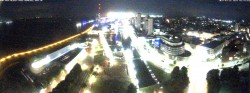Archiv Foto Webcam Bremerhaven: Alter und Neuer Hafen 01:00