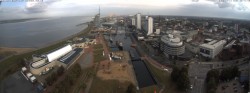 Archiv Foto Webcam Bremerhaven: Alter und Neuer Hafen 07:00