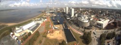 Archiv Foto Webcam Bremerhaven: Alter und Neuer Hafen 09:00