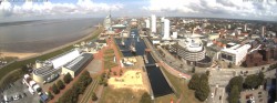Archiv Foto Webcam Bremerhaven: Alter und Neuer Hafen 11:00