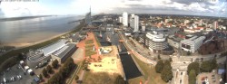 Archiv Foto Webcam Bremerhaven: Alter und Neuer Hafen 13:00