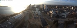 Archiv Foto Webcam Bremerhaven: Alter und Neuer Hafen 19:00