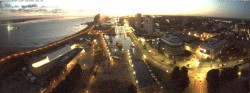 Archiv Foto Webcam Bremerhaven: Alter und Neuer Hafen 21:00
