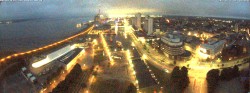 Archived image Webcam Bremerhaven: Old and New Harbour 03:00