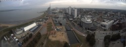 Archiv Foto Webcam Bremerhaven: Alter und Neuer Hafen 07:00