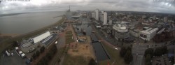 Archiv Foto Webcam Bremerhaven: Alter und Neuer Hafen 10:00