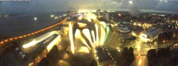 Archiv Foto Webcam Bremerhaven: Alter und Neuer Hafen 03:00
