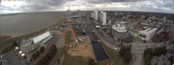 Archiv Foto Webcam Bremerhaven: Alter und Neuer Hafen 09:00
