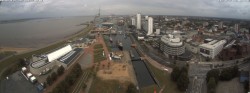 Archiv Foto Webcam Bremerhaven: Alter und Neuer Hafen 09:00