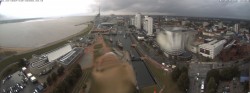 Archiv Foto Webcam Bremerhaven: Alter und Neuer Hafen 13:00