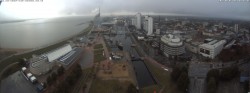 Archiv Foto Webcam Bremerhaven: Alter und Neuer Hafen 06:00
