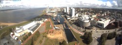 Archiv Foto Webcam Bremerhaven: Alter und Neuer Hafen 09:00