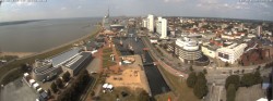 Archiv Foto Webcam Bremerhaven: Alter und Neuer Hafen 13:00