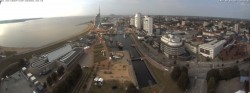 Archiv Foto Webcam Bremerhaven: Alter und Neuer Hafen 15:00