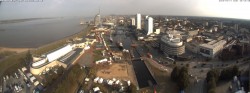 Archived image Webcam Bremerhaven: Old and New Harbour 07:00