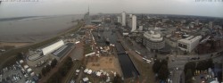 Archived image Webcam Bremerhaven: Old and New Harbour 11:00
