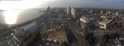 Archived image Webcam Bremerhaven: Old and New Harbour 17:00
