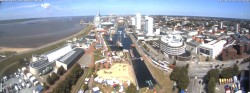 Archiv Foto Webcam Bremerhaven: Alter und Neuer Hafen 11:00
