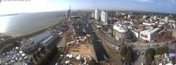Archiv Foto Webcam Bremerhaven: Alter und Neuer Hafen 15:00