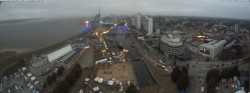 Archiv Foto Webcam Bremerhaven: Alter und Neuer Hafen 19:00