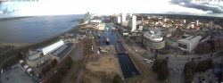 Archiv Foto Webcam Bremerhaven: Alter und Neuer Hafen 09:00