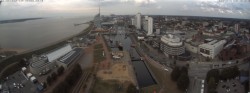 Archiv Foto Webcam Bremerhaven: Alter und Neuer Hafen 12:00