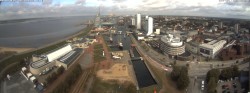 Archiv Foto Webcam Bremerhaven: Alter und Neuer Hafen 07:00