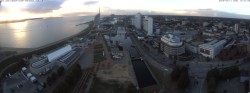 Archiv Foto Webcam Bremerhaven: Alter und Neuer Hafen 16:00