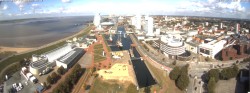 Archiv Foto Webcam Bremerhaven: Alter und Neuer Hafen 11:00