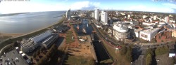 Archiv Foto Webcam Bremerhaven: Alter und Neuer Hafen 15:00