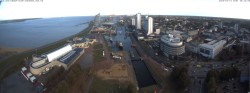 Archiv Foto Webcam Bremerhaven: Alter und Neuer Hafen 07:00